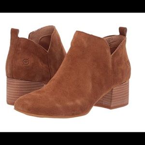 Born Aneto Bootie- Real Suede Leather